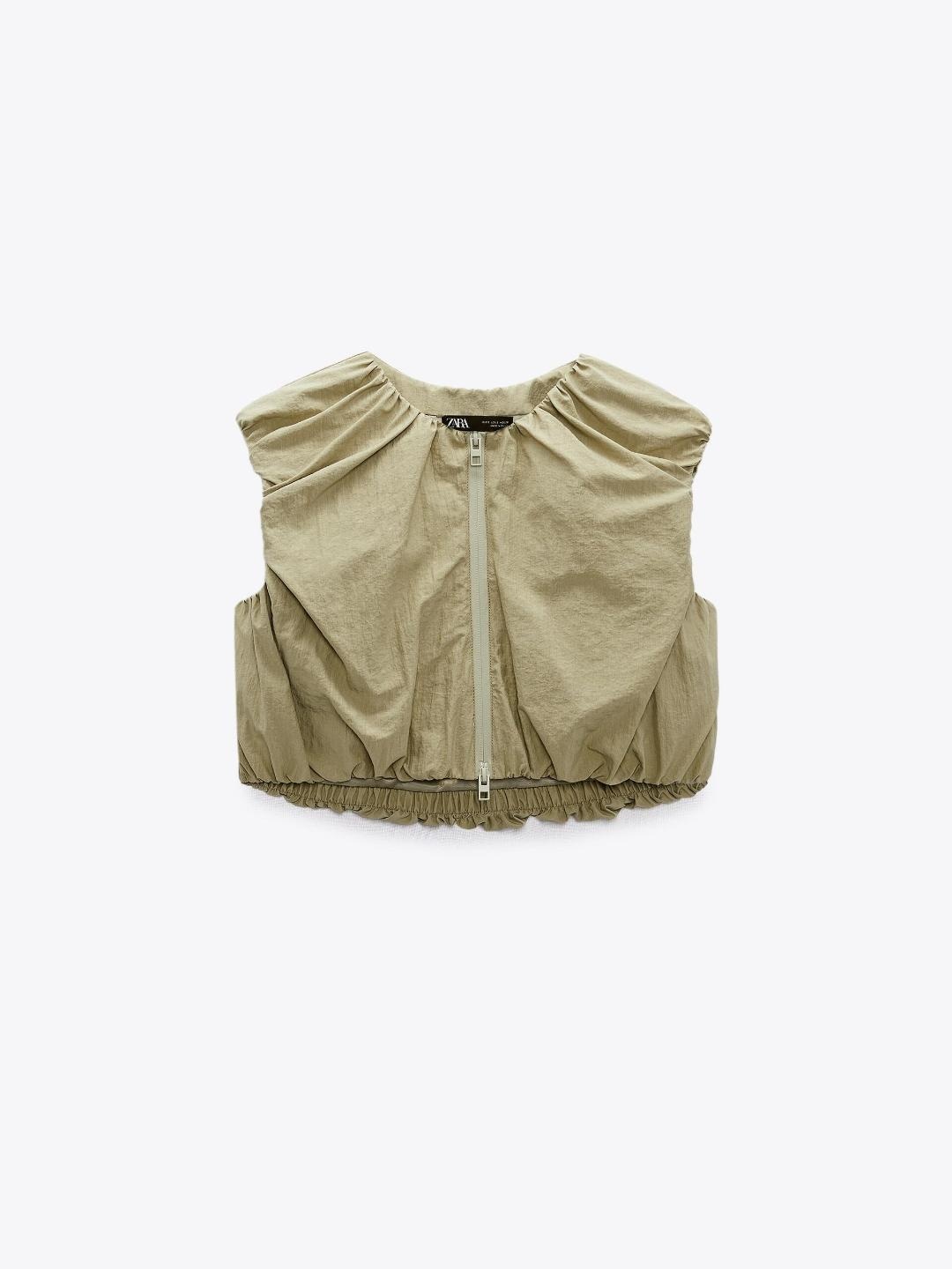 

ZARA Women Khaki Tops