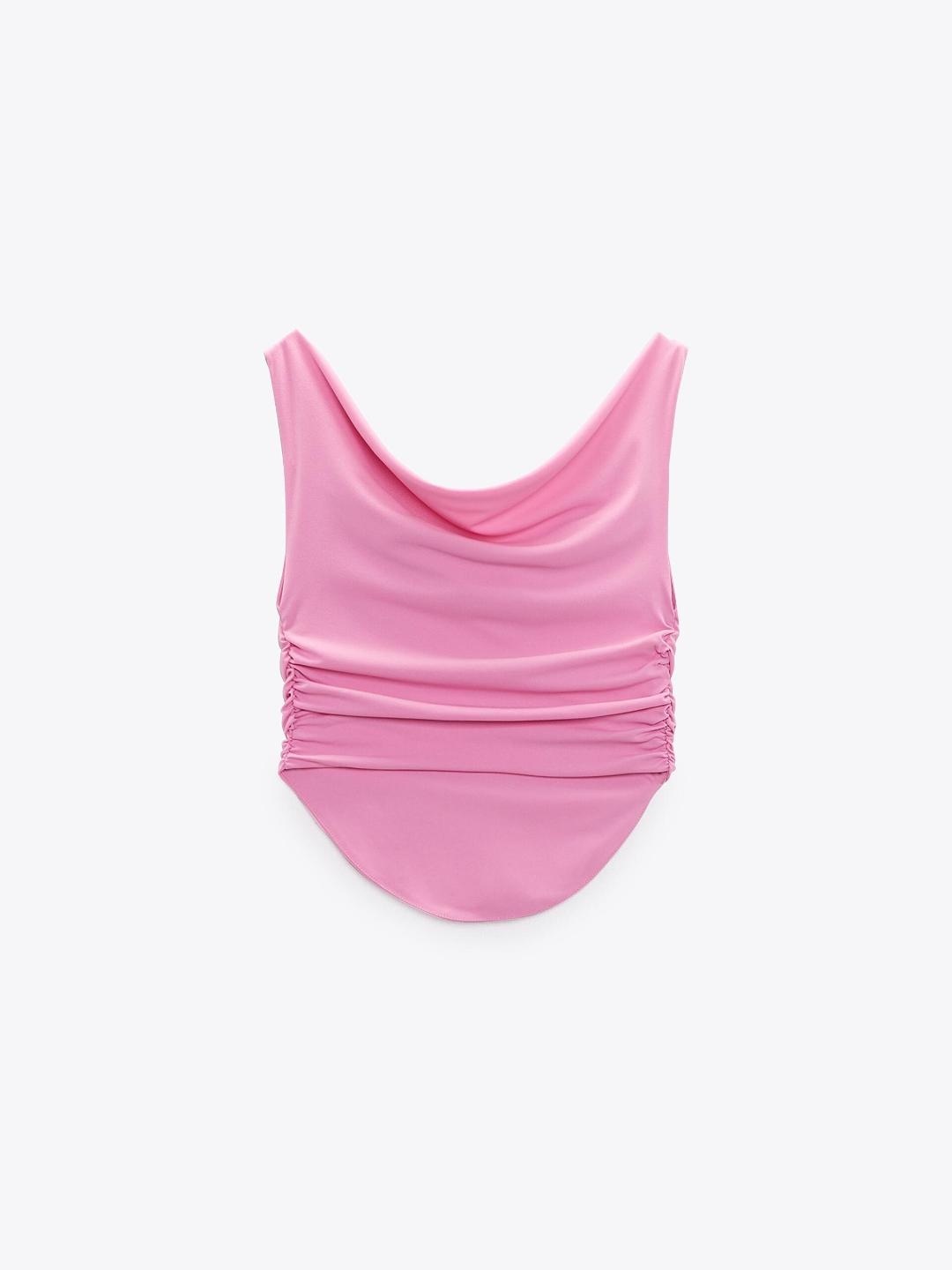

ZARA Women Pink Tops