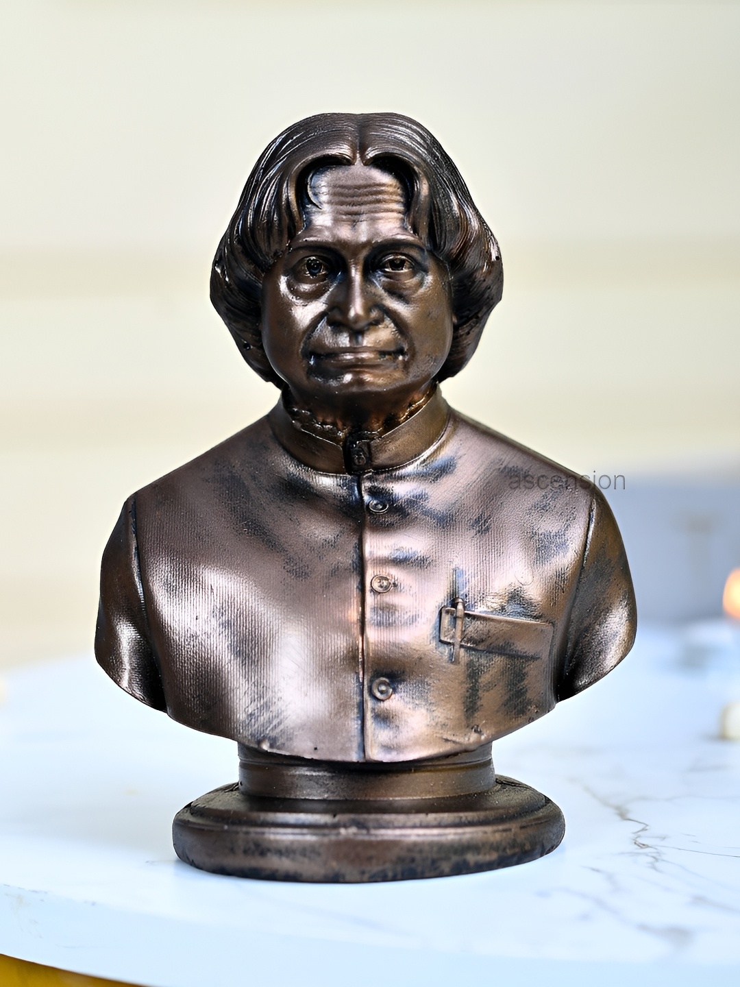 

Ascension Bronze Toned Dr. A. P. J. Abdul Kalam Showpiece