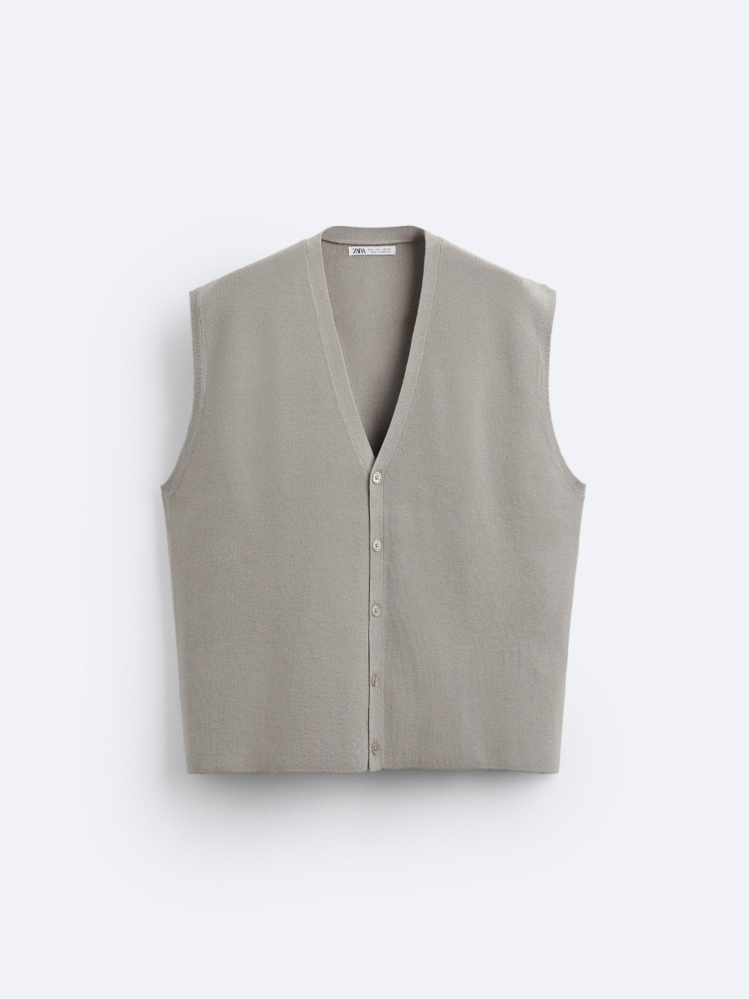 

ZARA Men Grey Sweaters