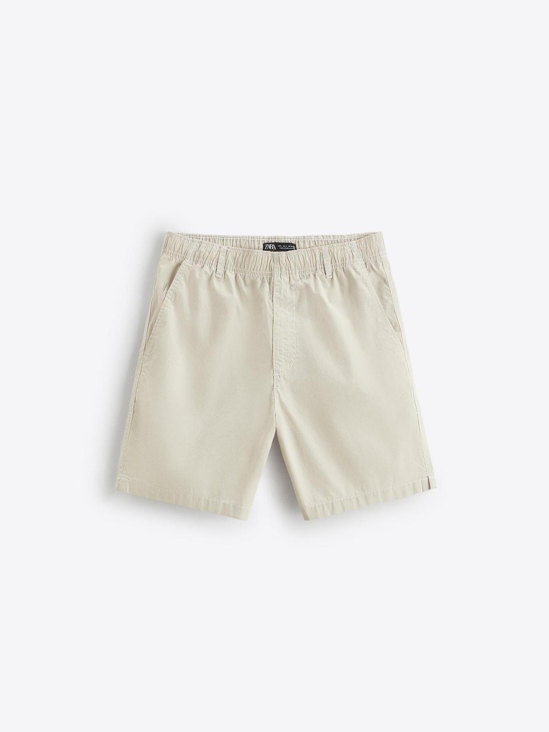 

ZARA Men Grey Shorts