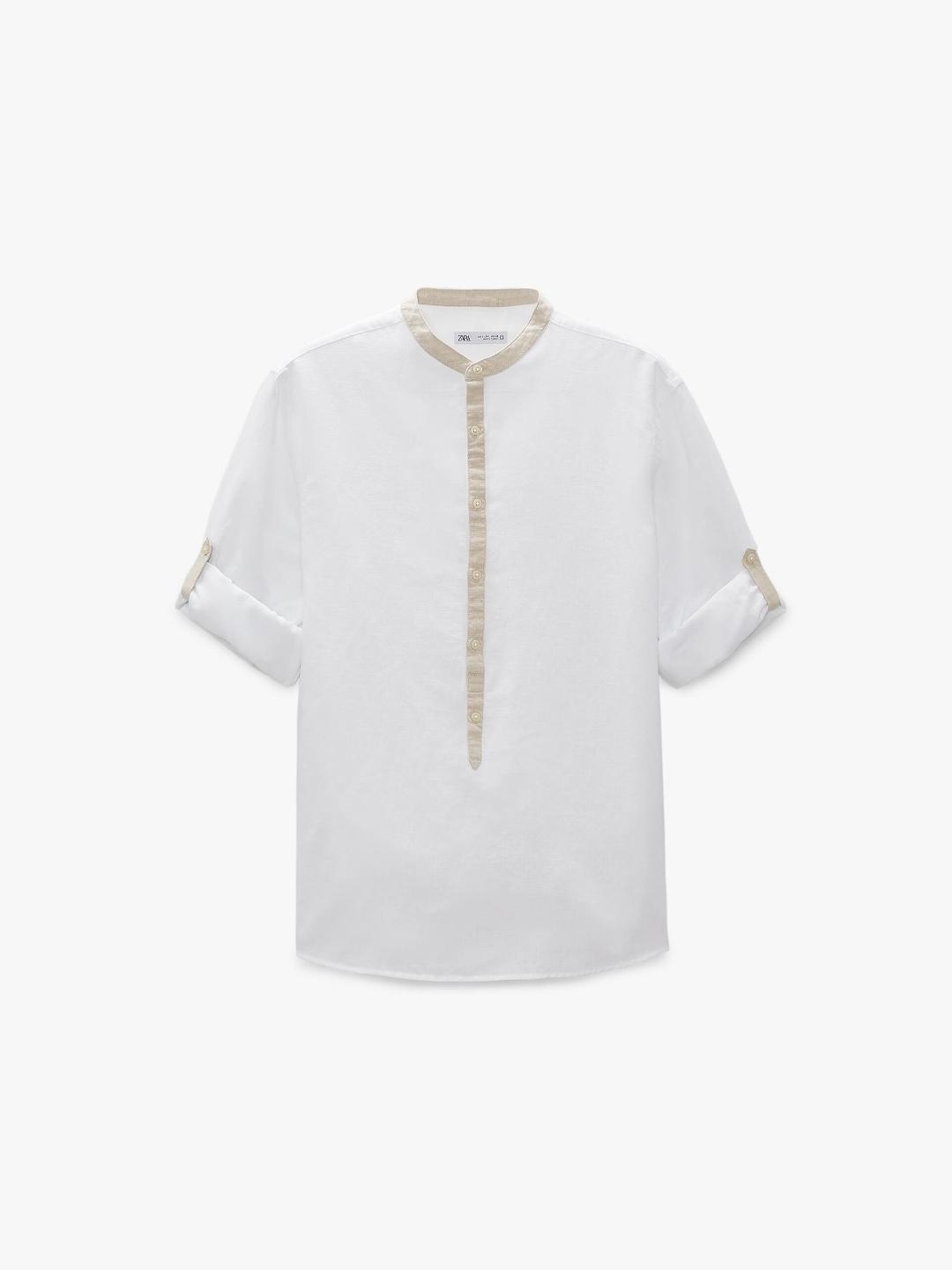 

ZARA Men White Shirts