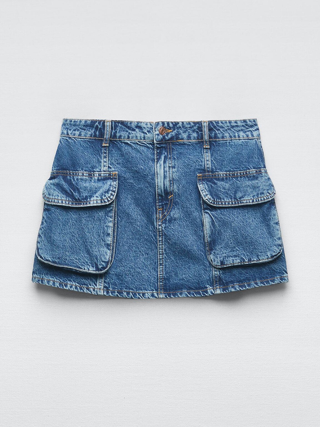 

ZARA Women Blue Skirts