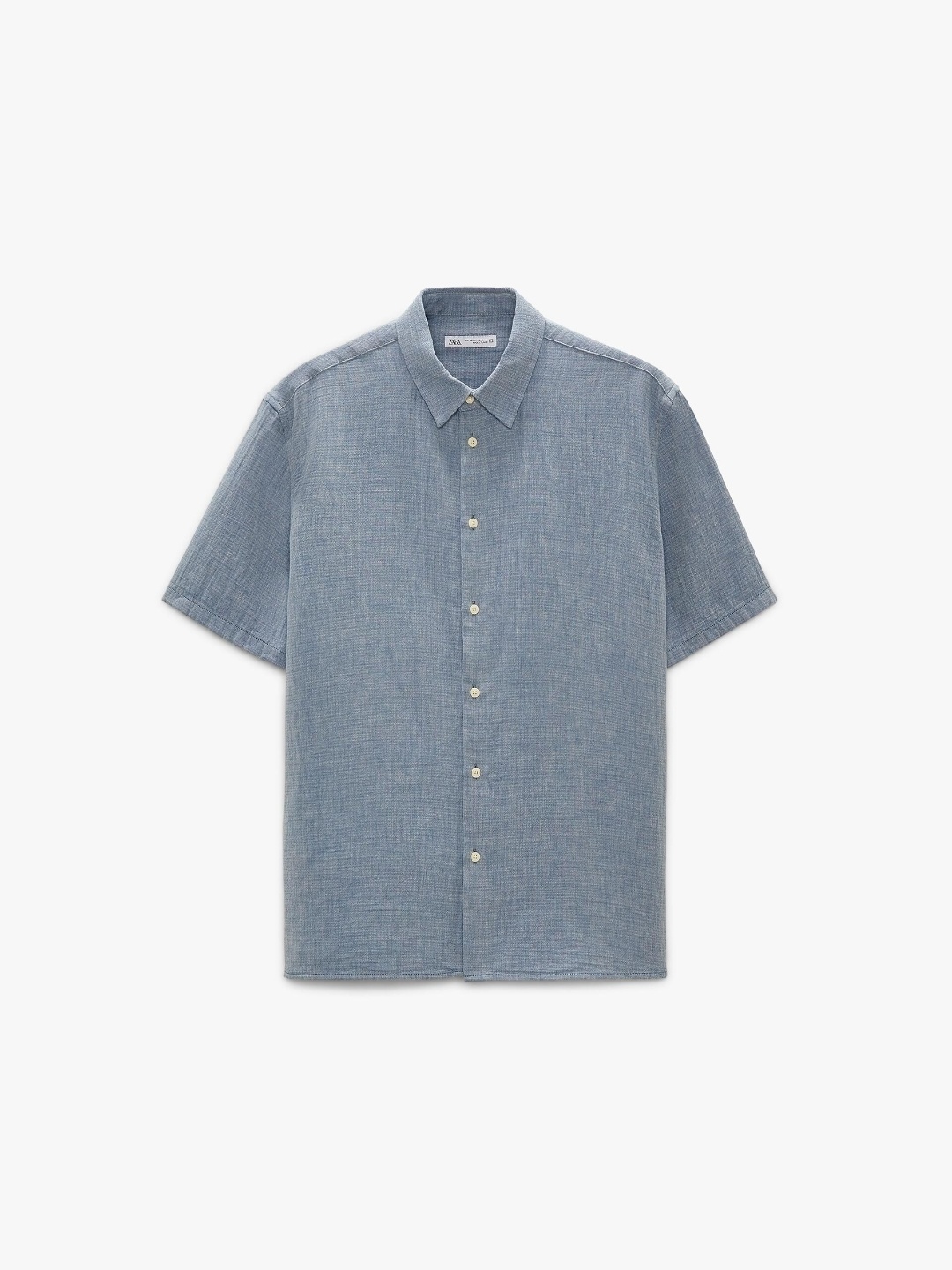 

ZARA Men Blue Shirts