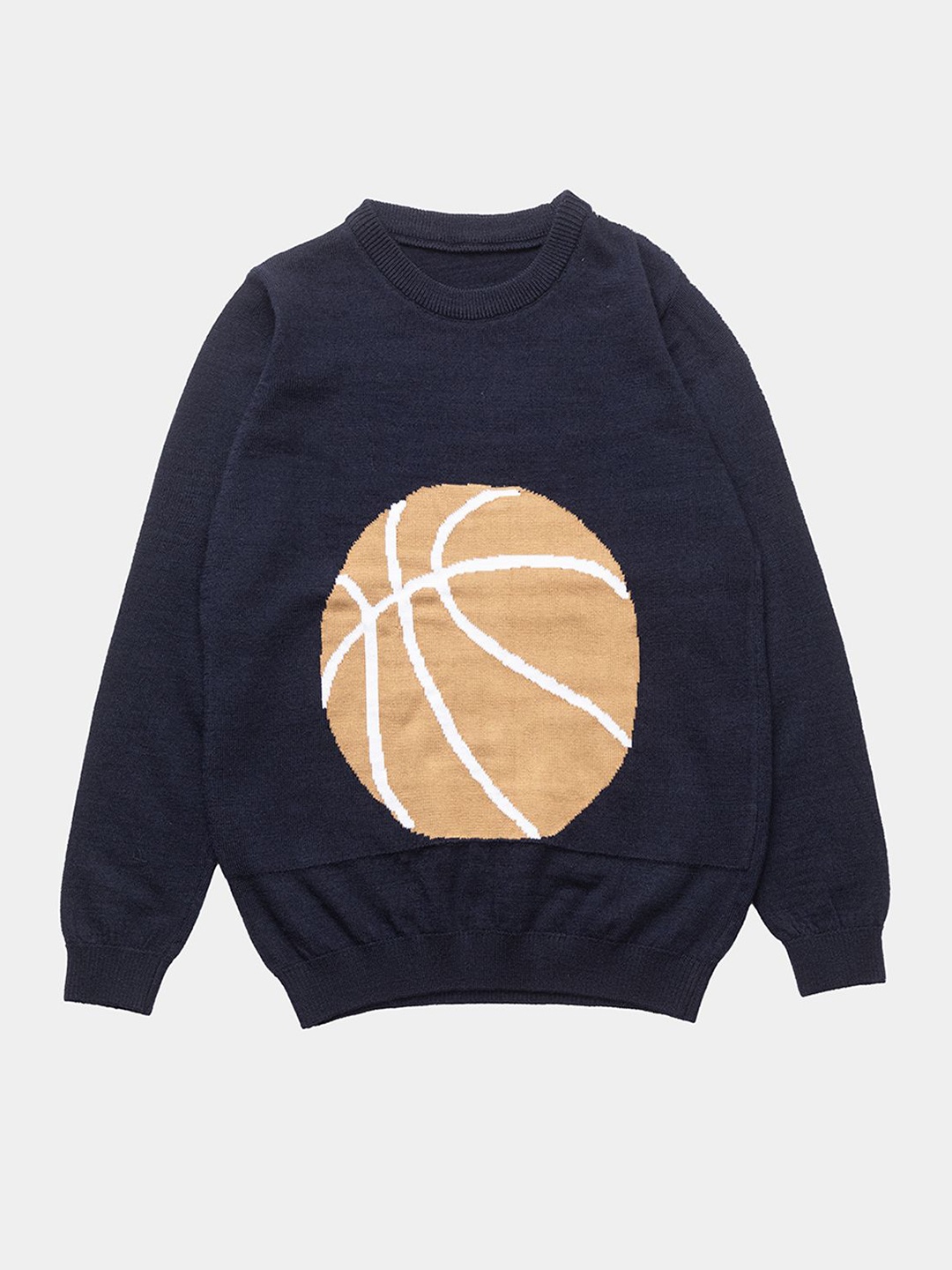 

ARMISTO Boys Woollen Pullover, Navy blue