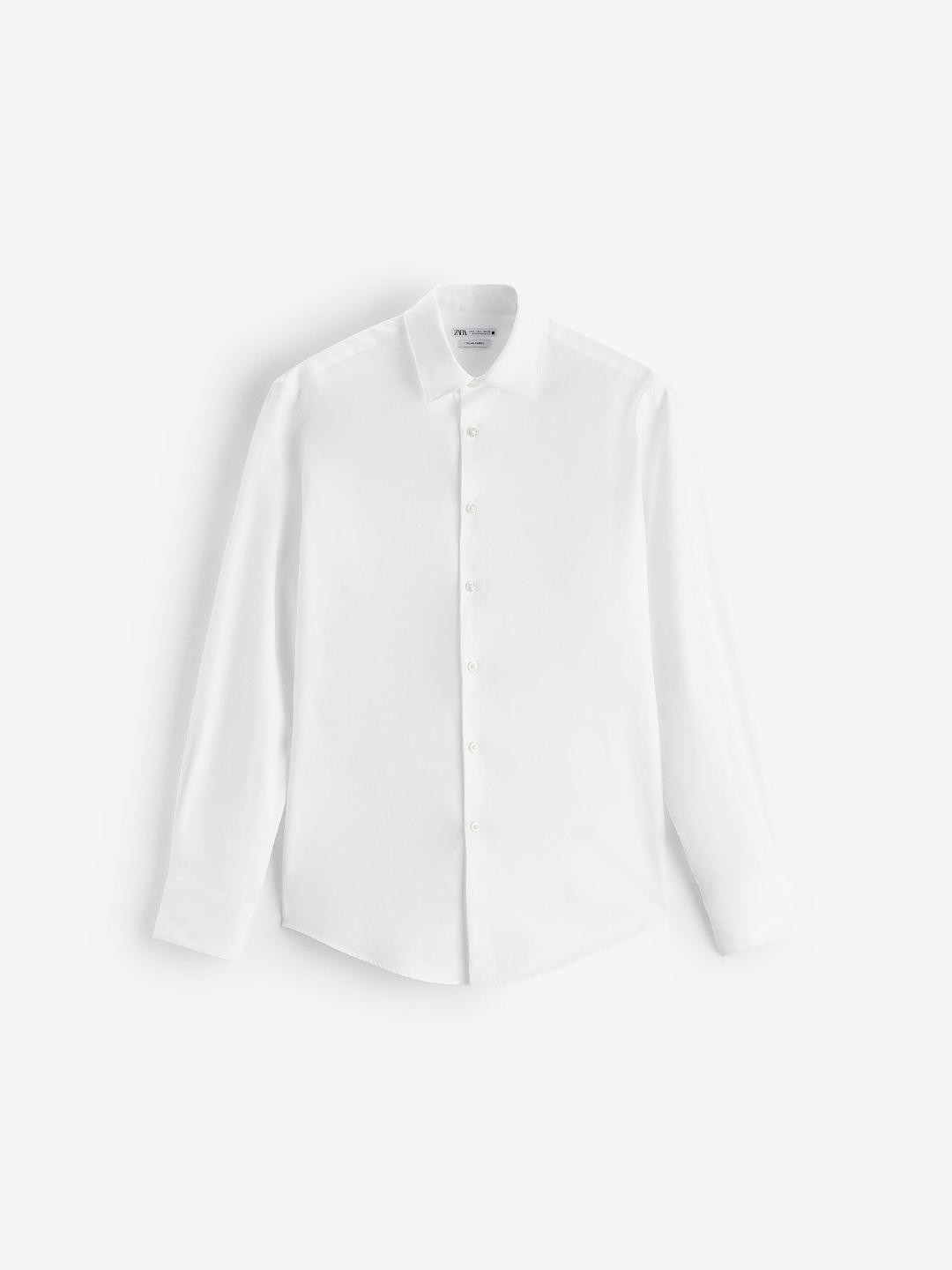 

ZARA Men White Shirts