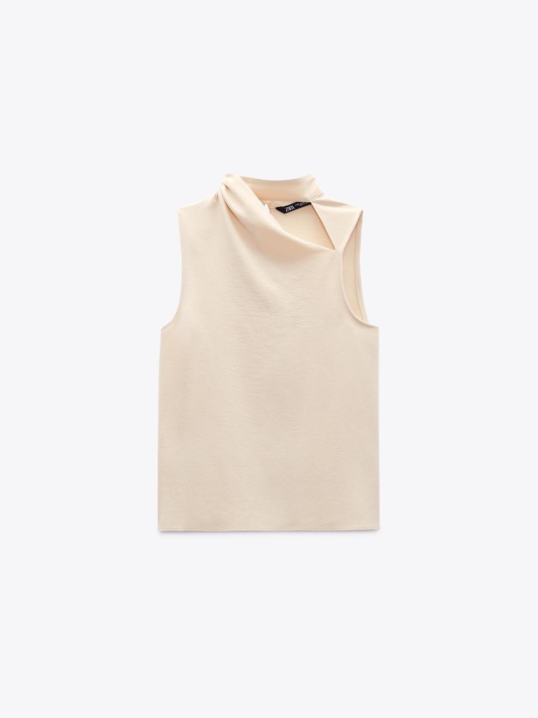 

ZARA Women Beige Tops