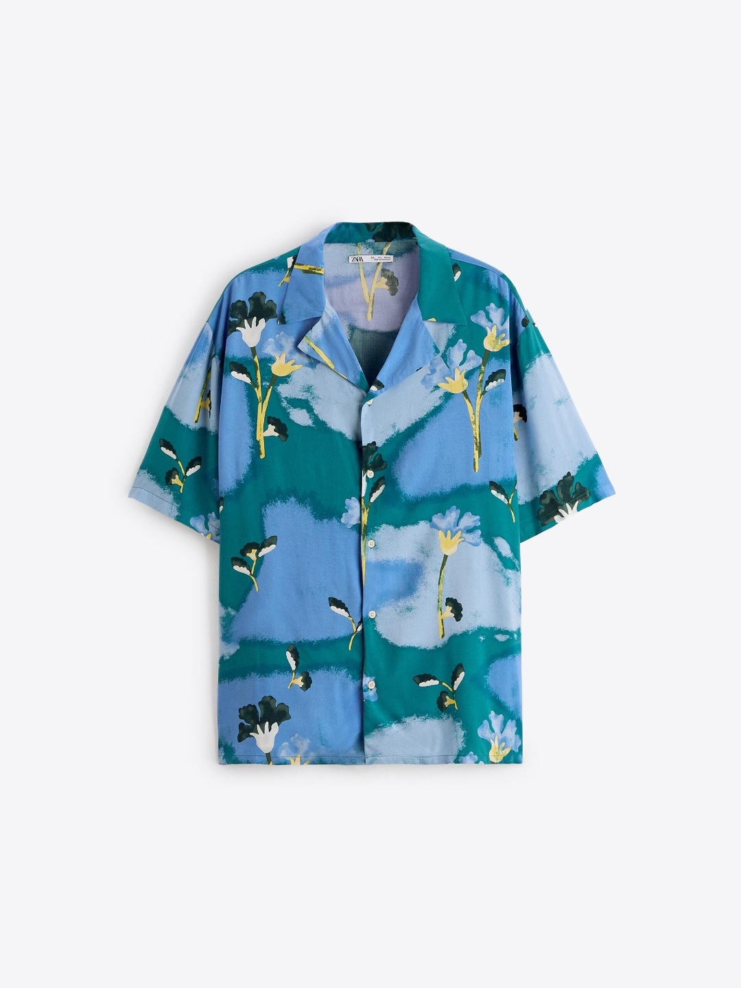 

ZARA Men Blue Shirts
