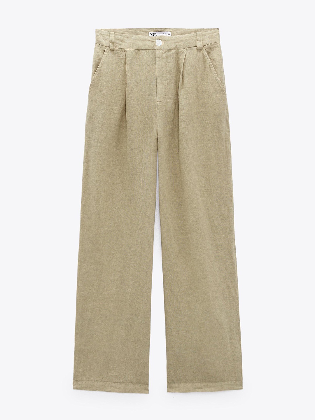 

ZARA Women Khaki Trousers