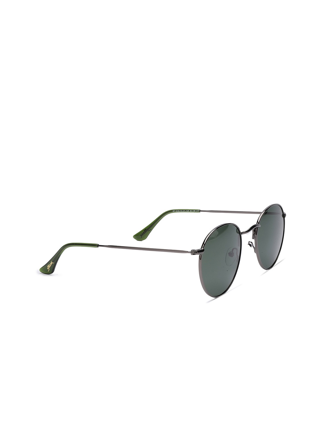 

Specsmakers Unisex Round Sunglasses SMFGMSGR51STP1016-Metallic, Green