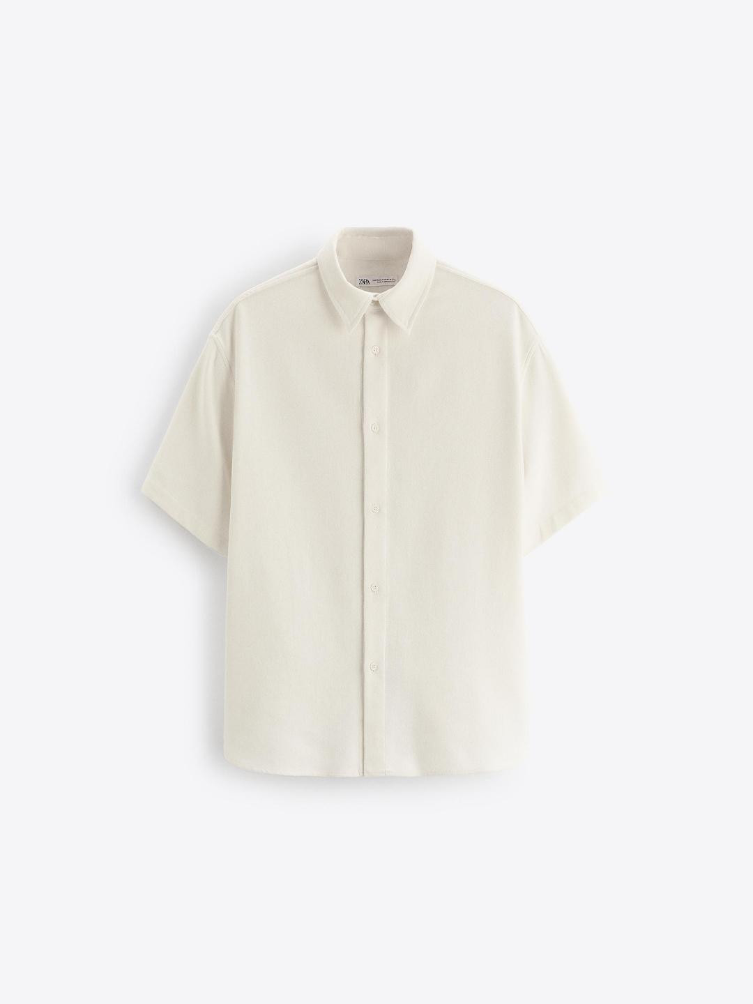

ZARA Men White Shirts