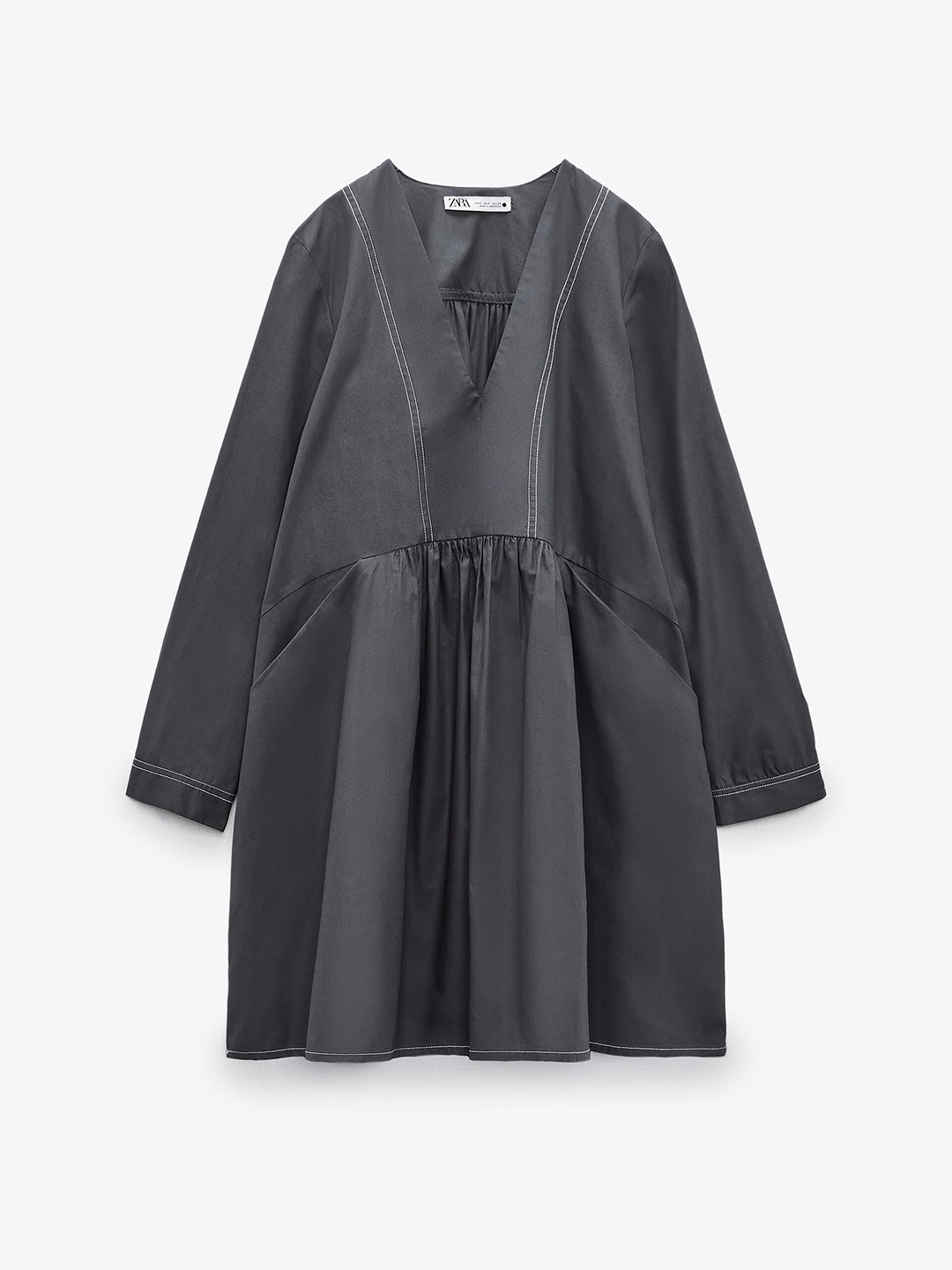 

ZARA Women Grey Dresses