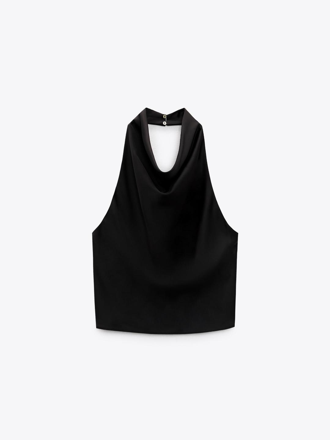 

ZARA Women Black Tops