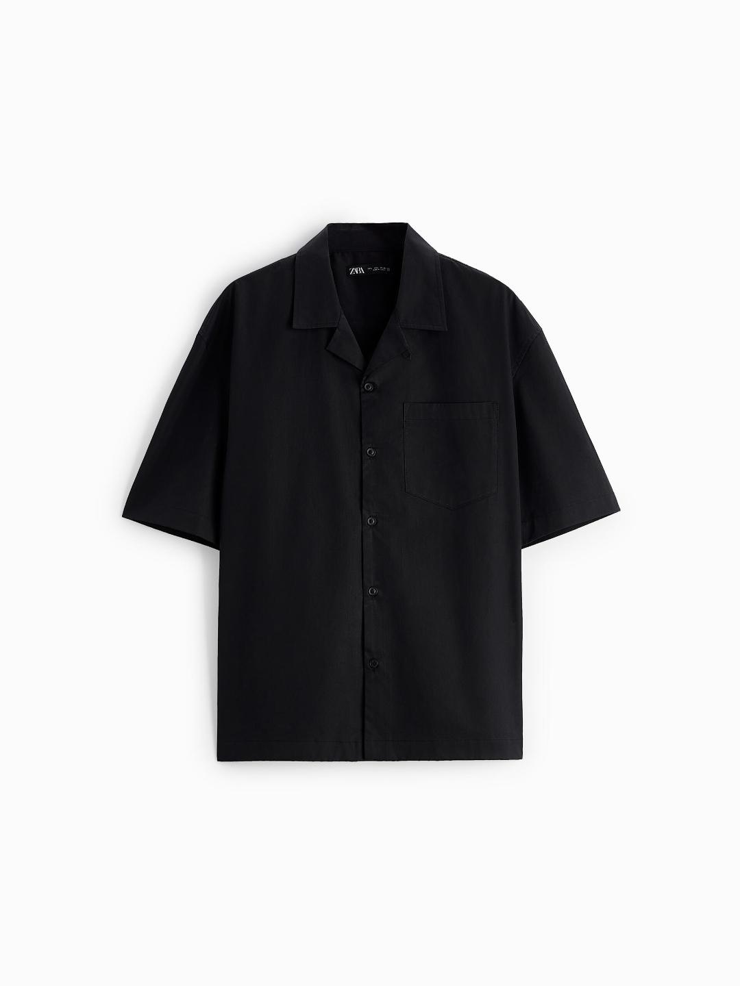 

ZARA Men Black Shirts