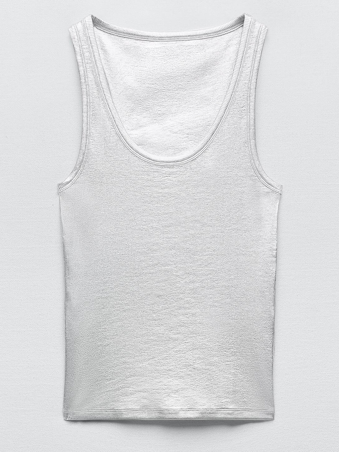 

ZARA Women Silver Tops