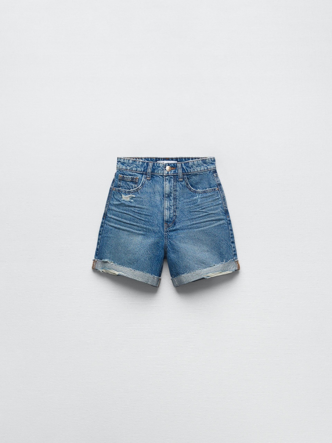 

ZARA Women Blue Shorts