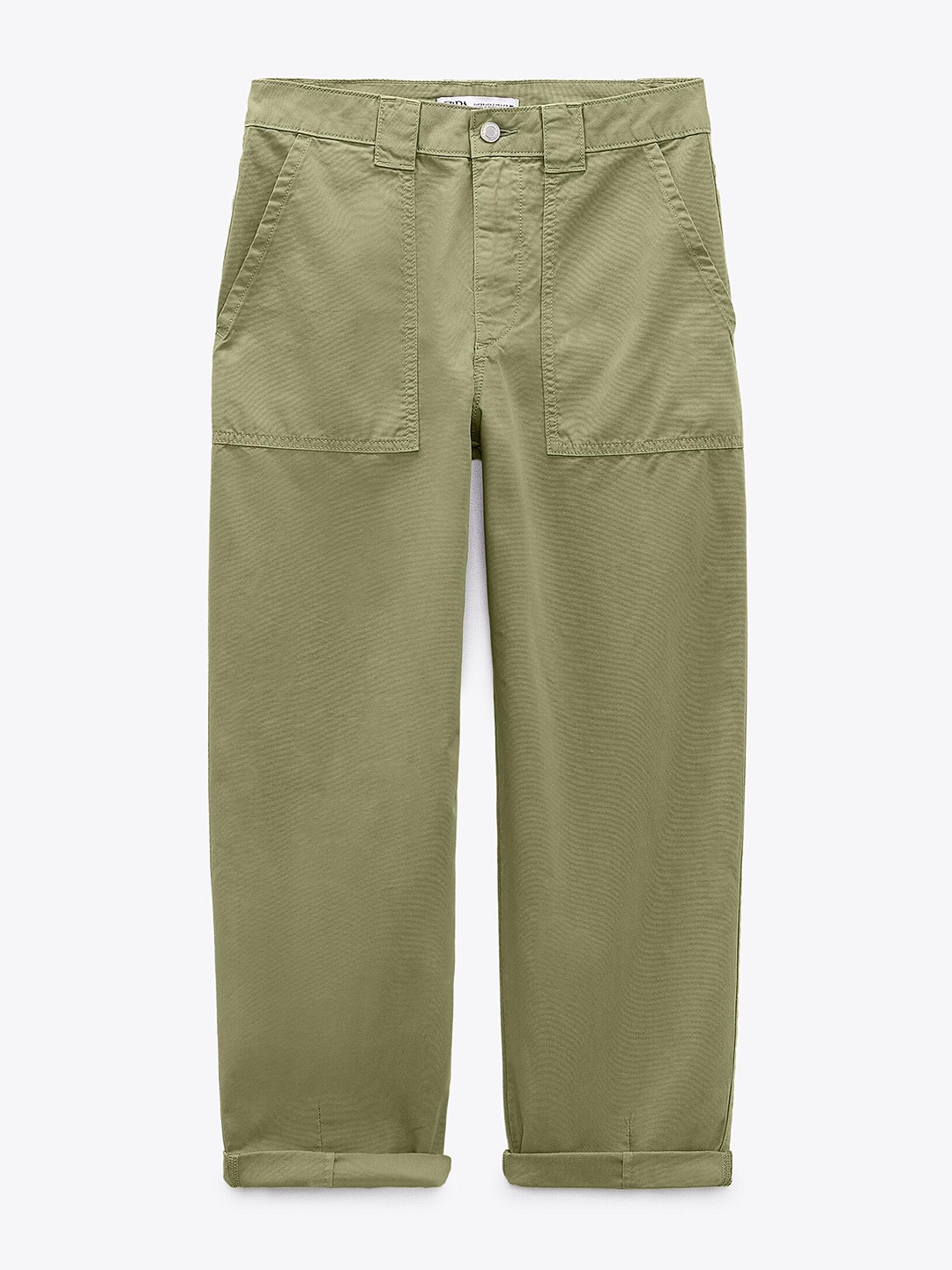 

ZARA Women Khaki Trousers