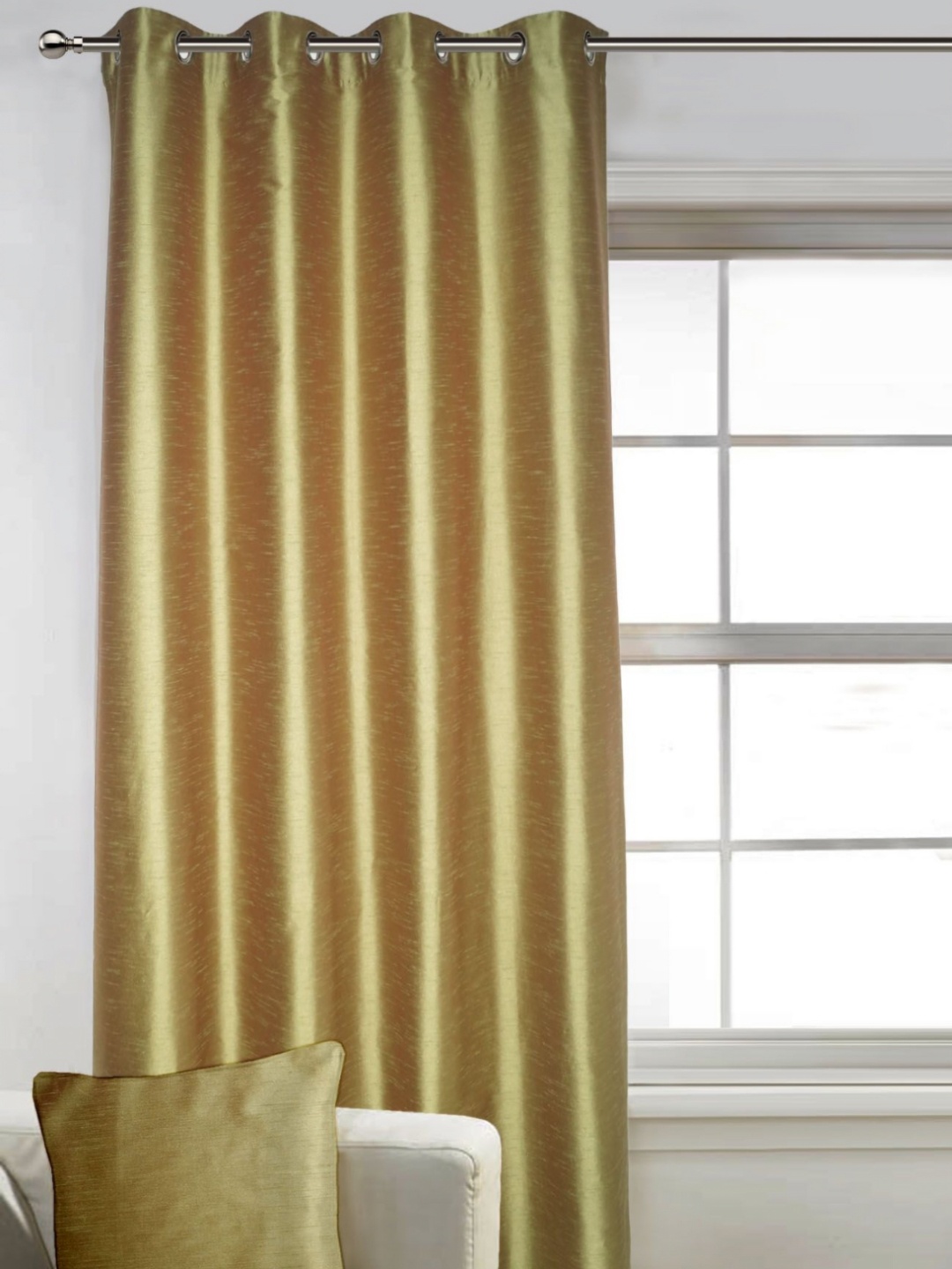 

Lushomes Green Window Curtain