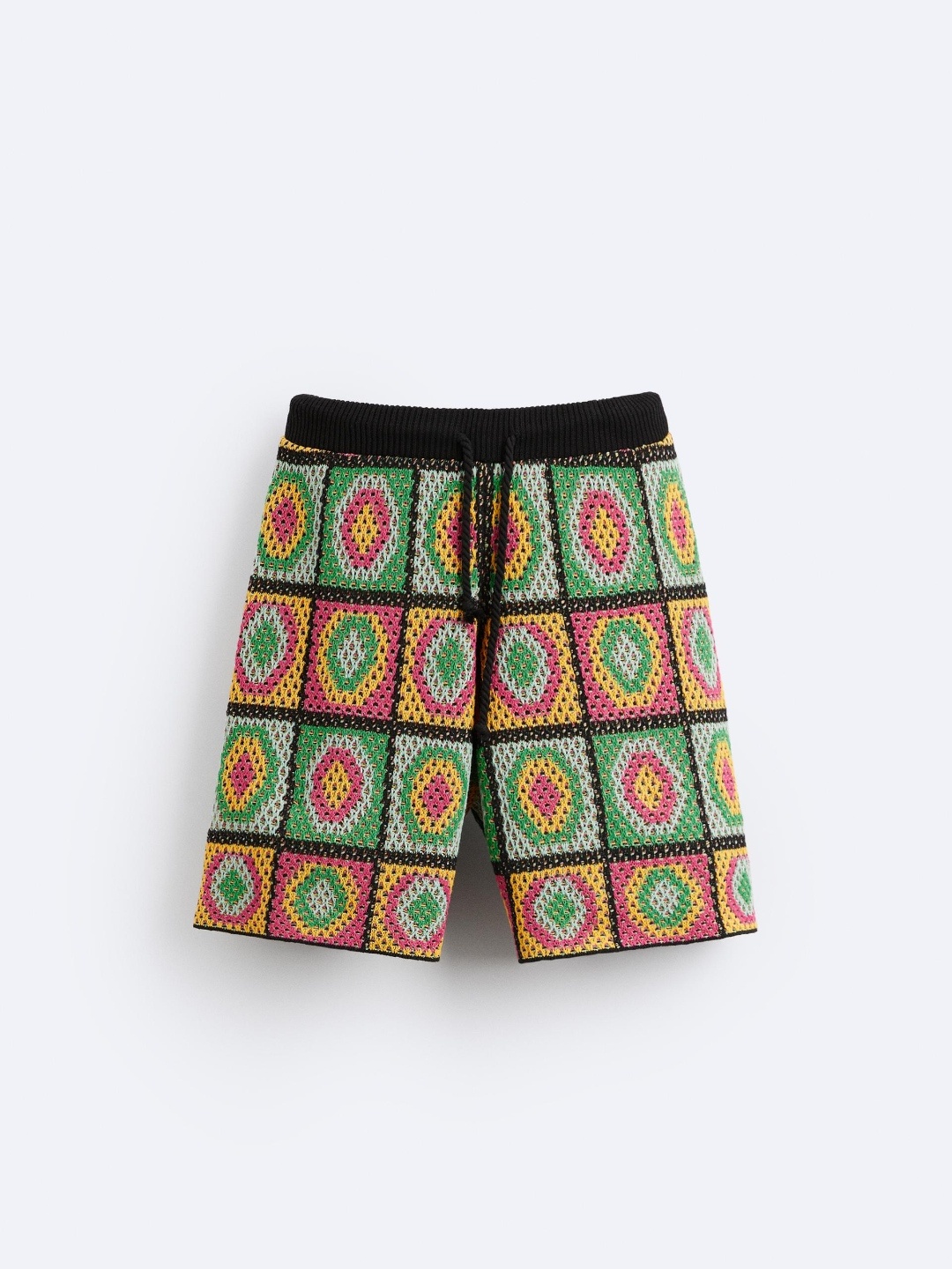 

ZARA Men Black Shorts