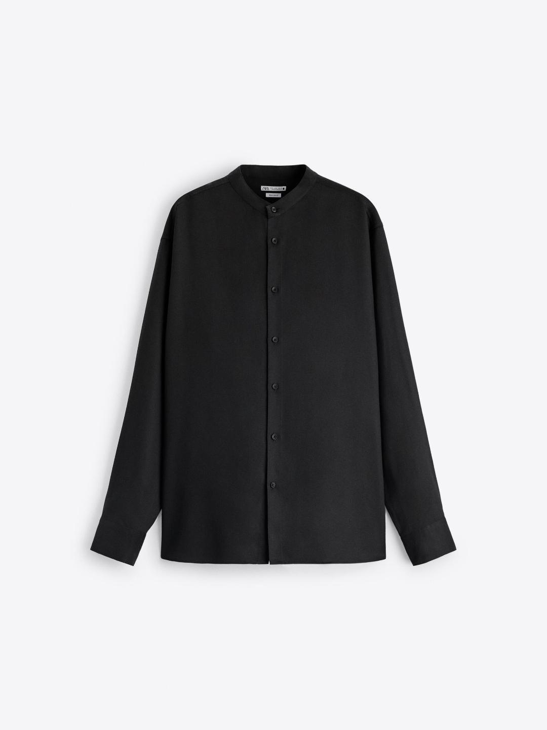 

ZARA Men Black Shirts