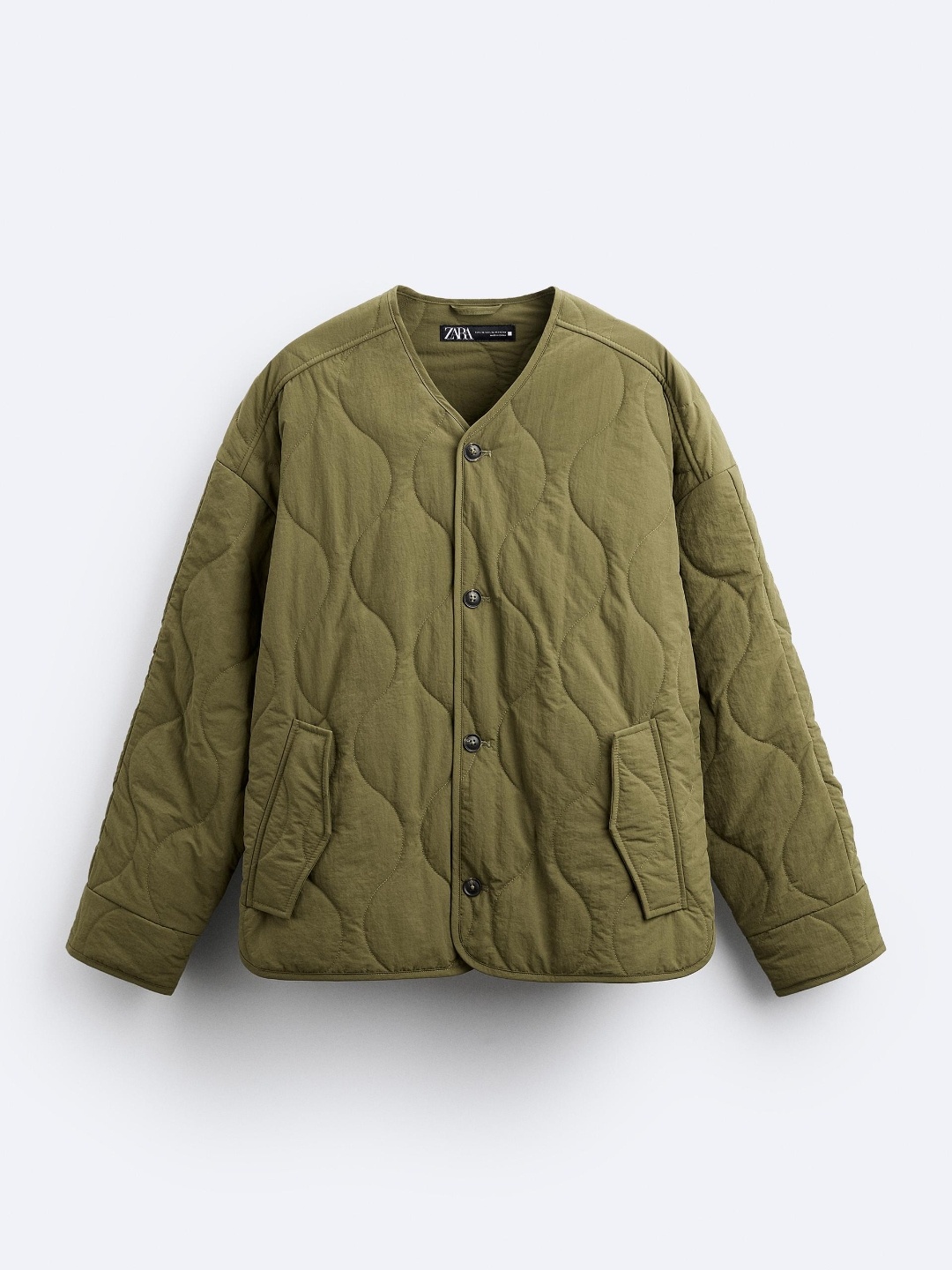 

ZARA Men Olive Jackets