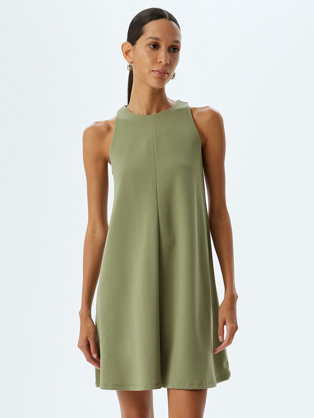 

Koton Women A-Line Dress, Green