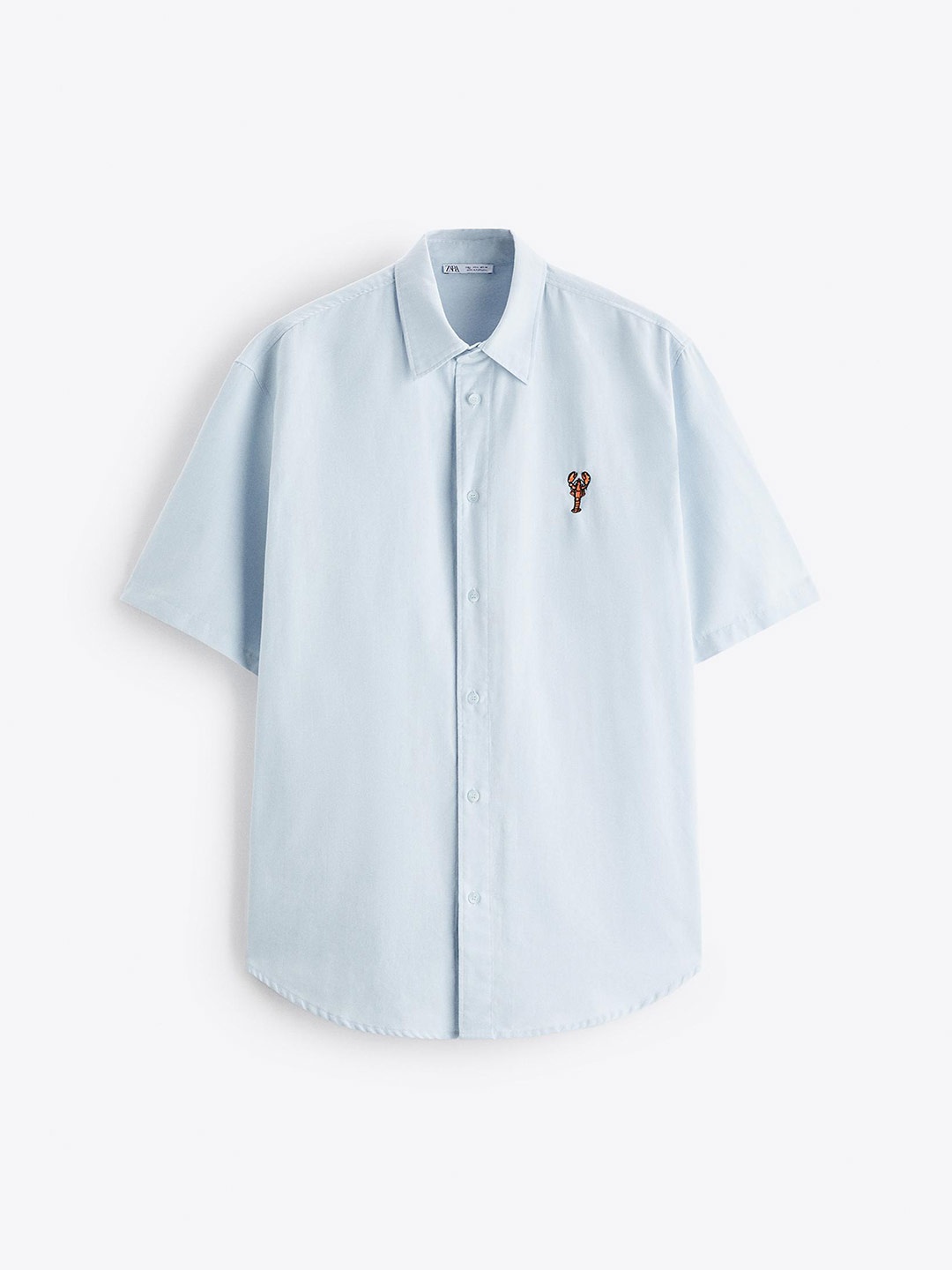 

ZARA Men Blue Shirts