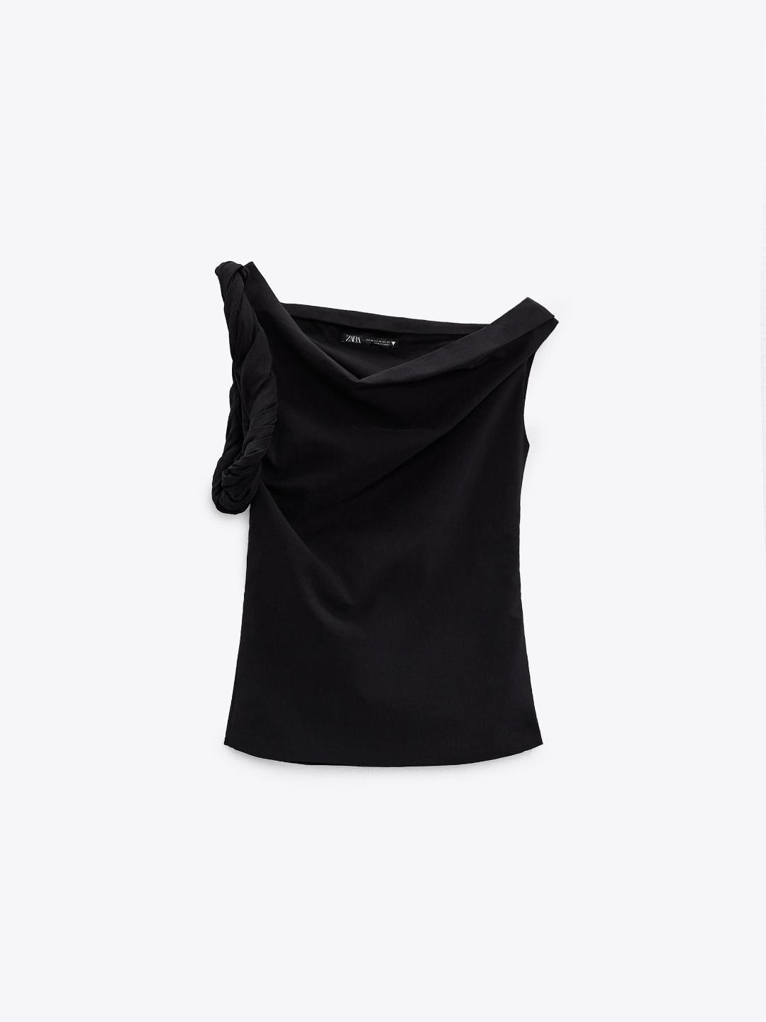 

ZARA Women Black Tops