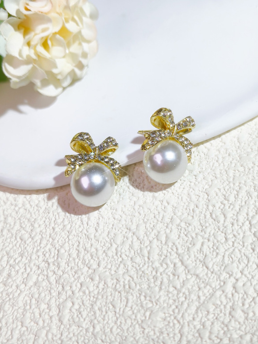 

FIMBUL Classic Studs Earrings, Gold