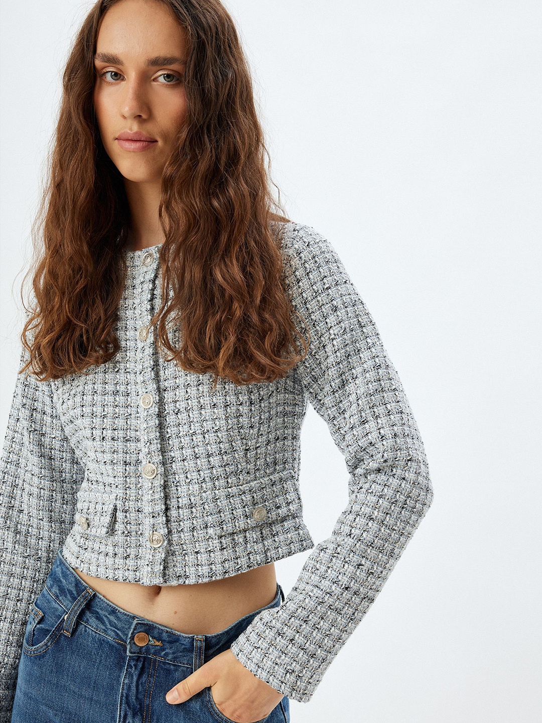 

Koton Women Opaque Checked Casual Shirt, Yellow