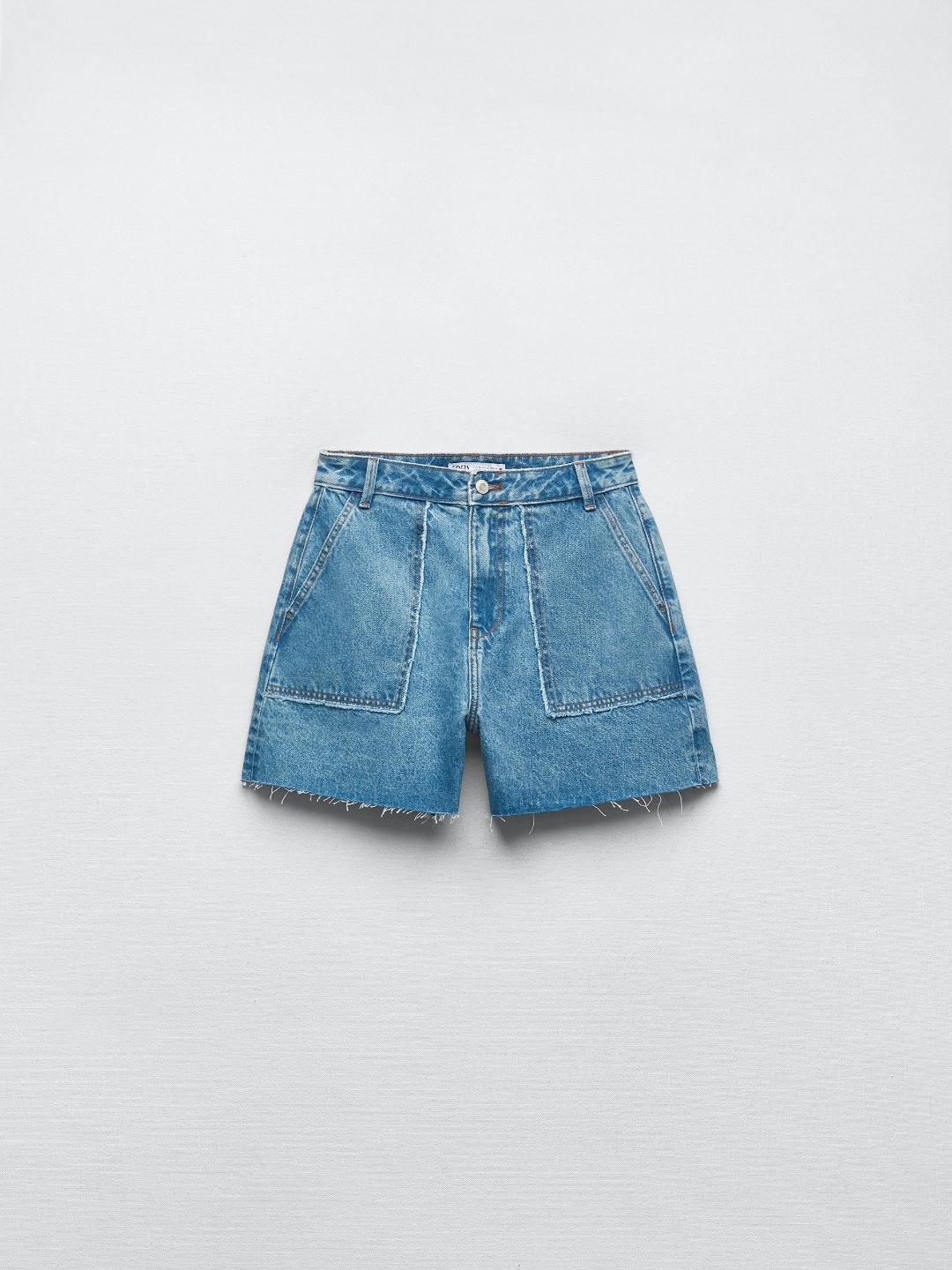 

ZARA Women Blue Shorts