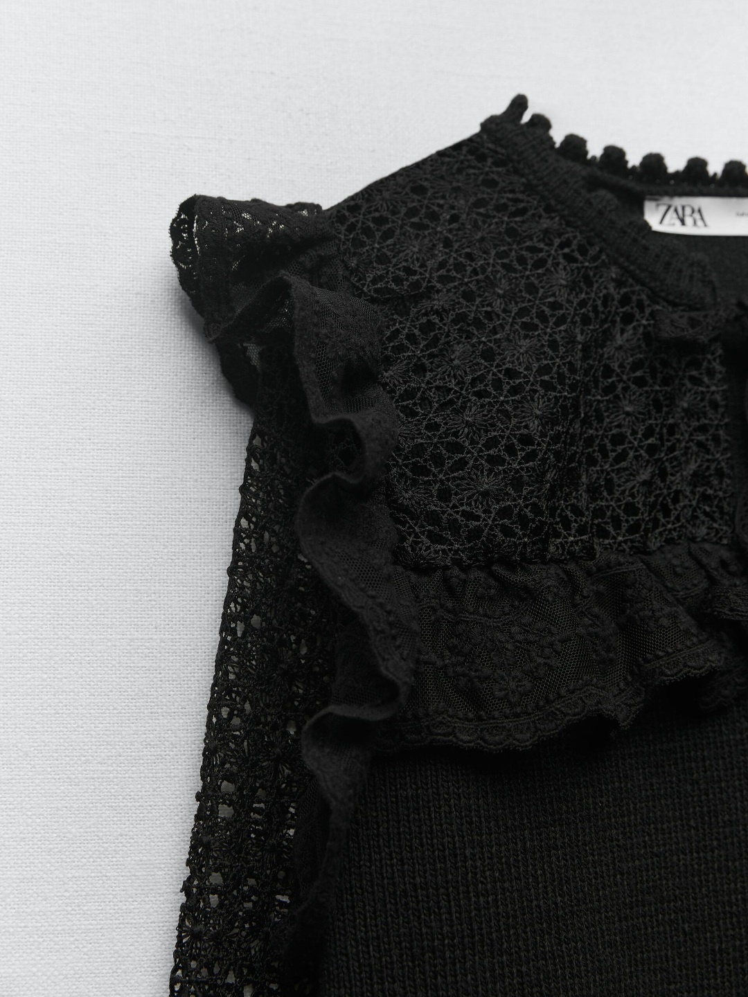 

ZARA Women Black Tops