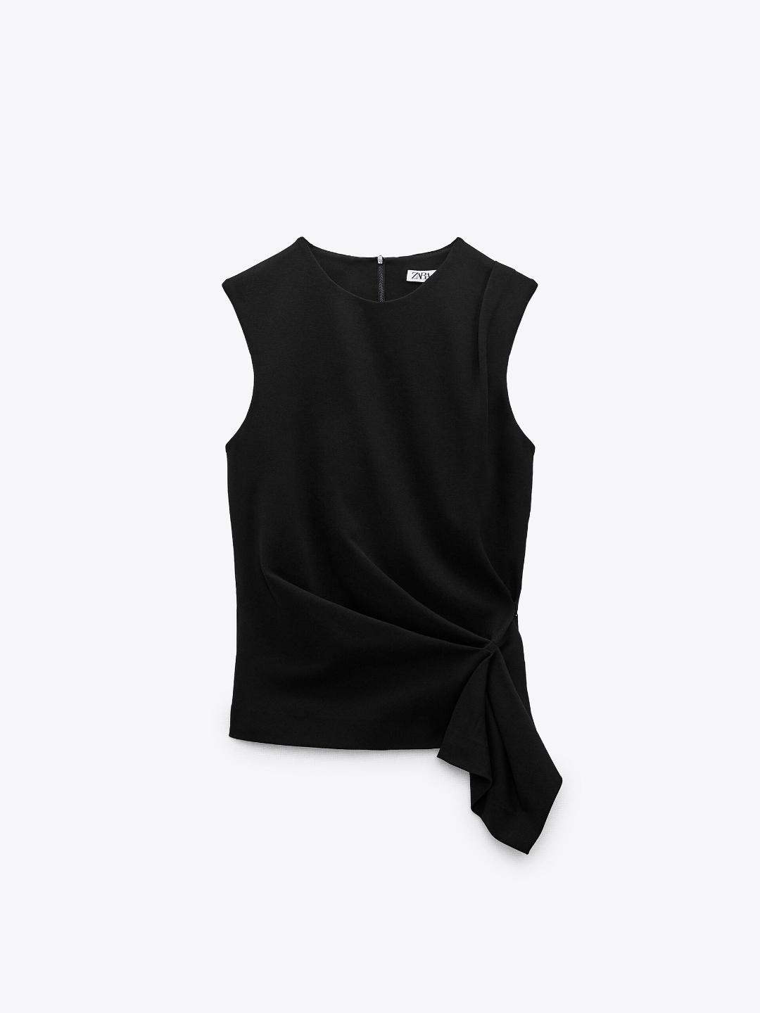 

ZARA Women Black Tops