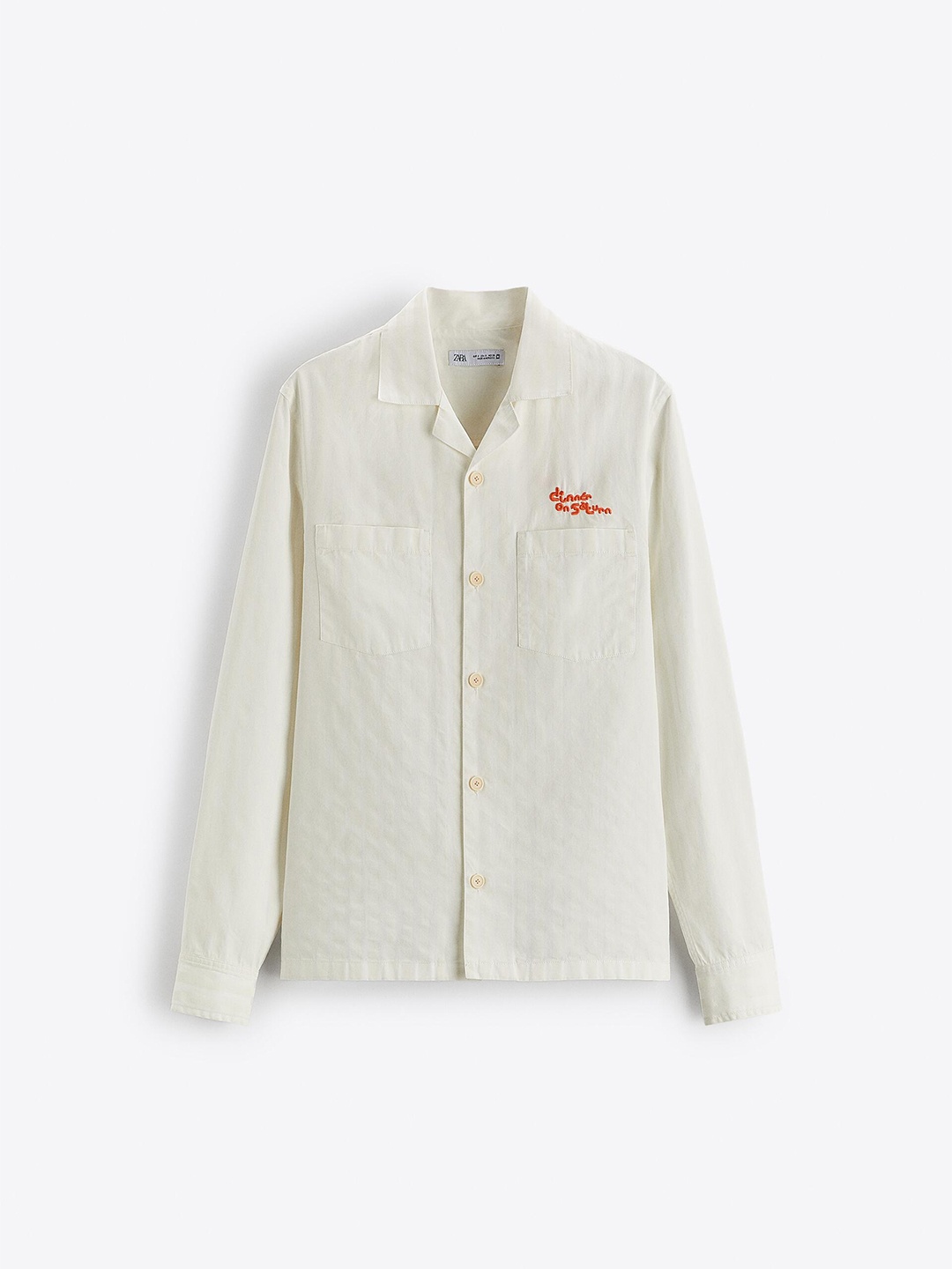 

ZARA Men White Shirts