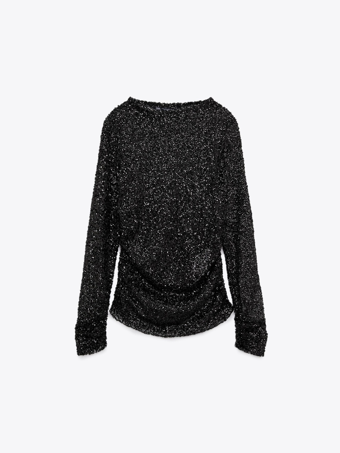 

ZARA Women Black Tops