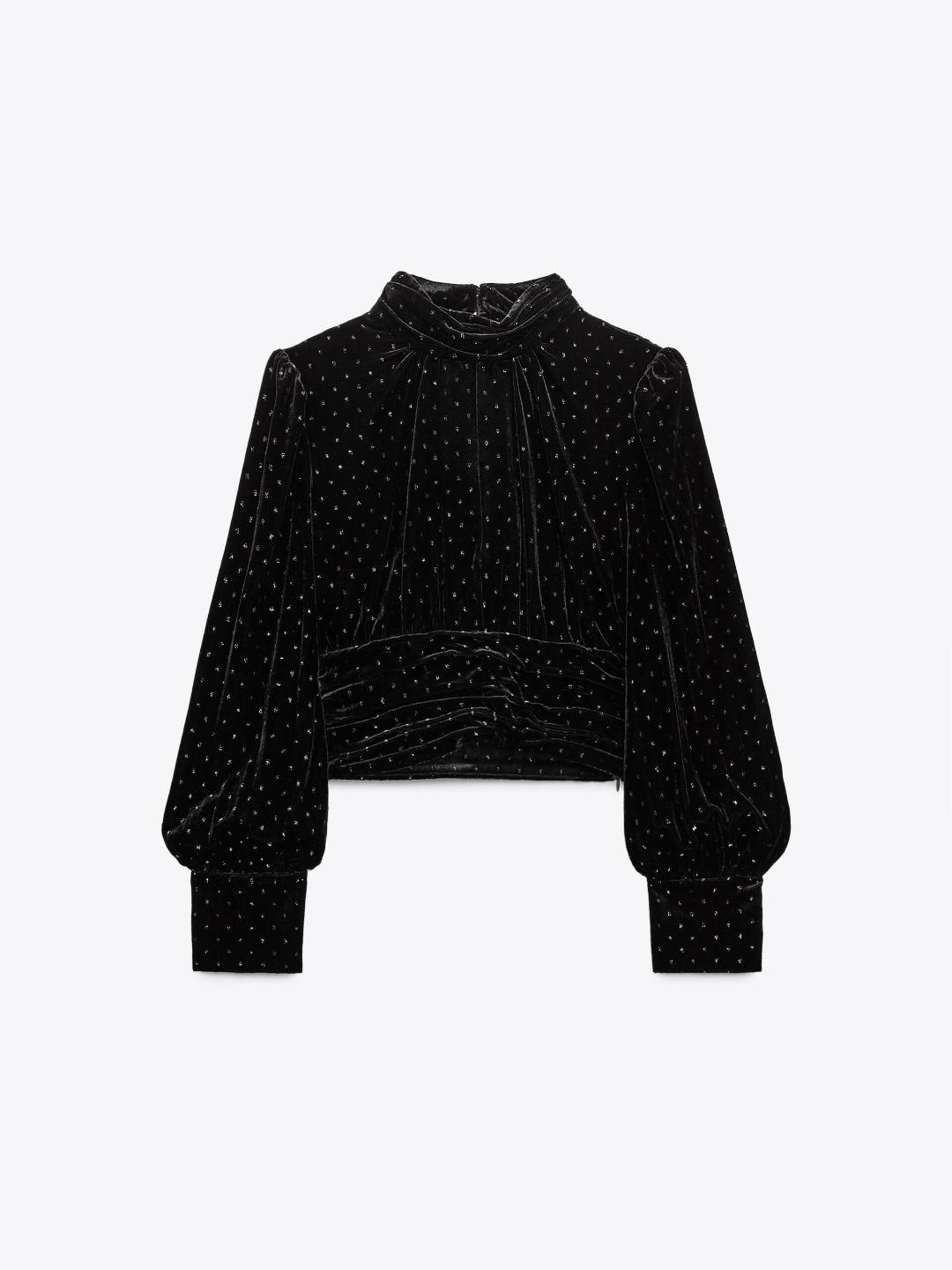 

ZARA Women Black Tops