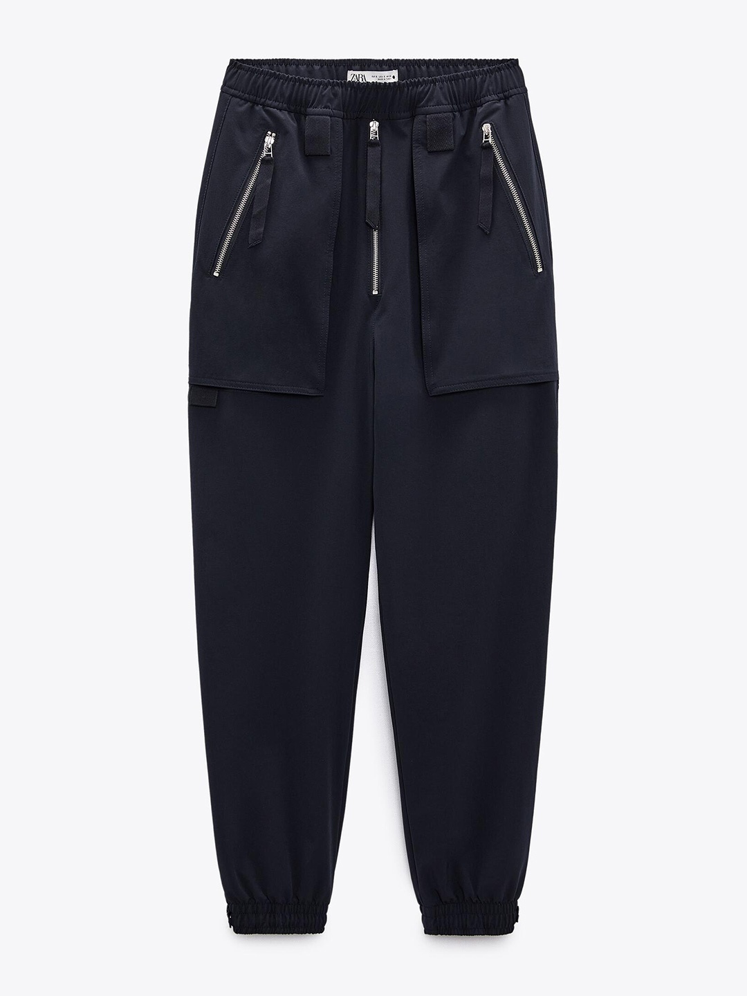 

ZARA Women Navy Blue Trousers