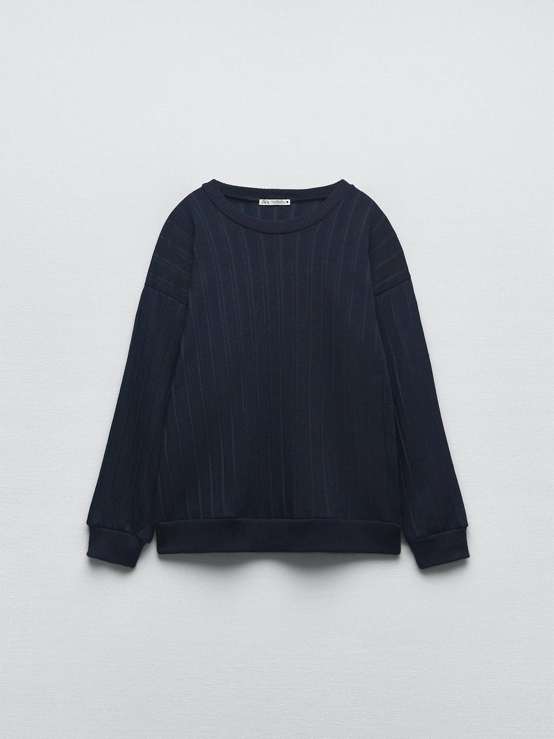 

ZARA Women Navy Blue Sweatshirts