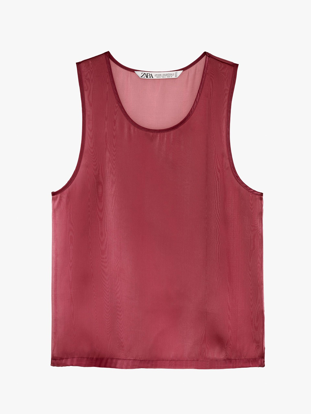 

ZARA Men Red Innerwear Vest