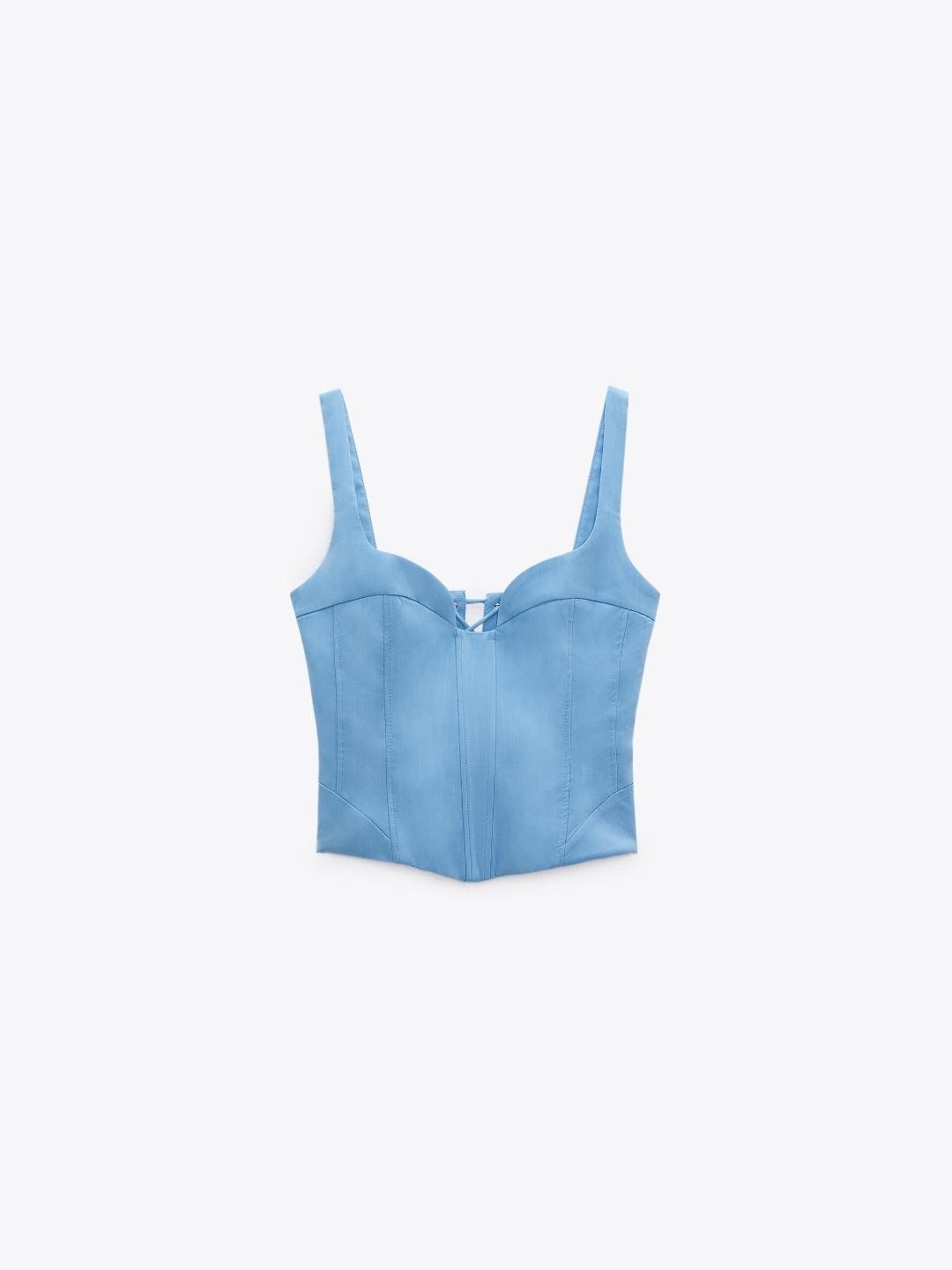 

ZARA Women Blue Tops