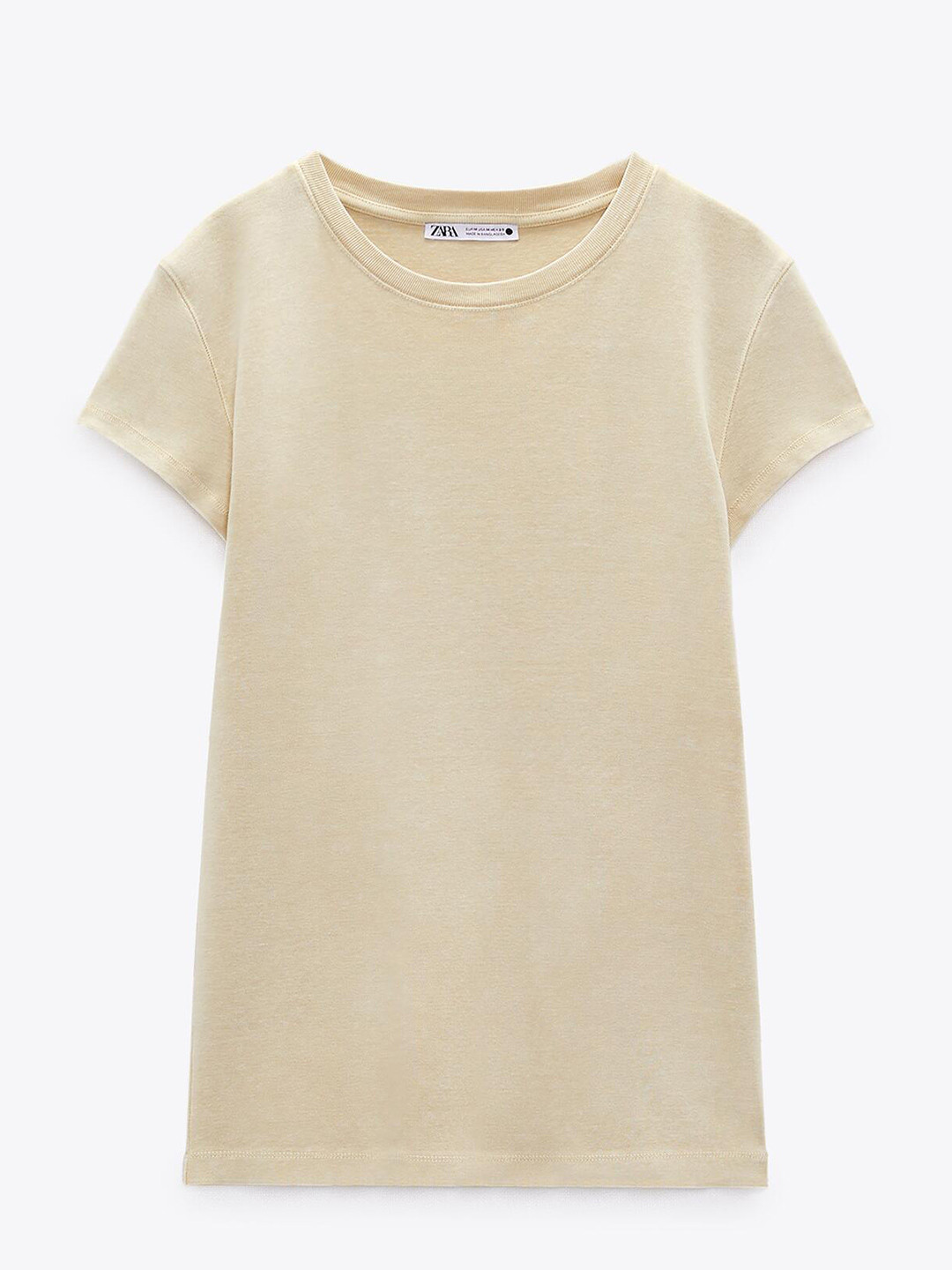 

ZARA Women Beige Tshirts