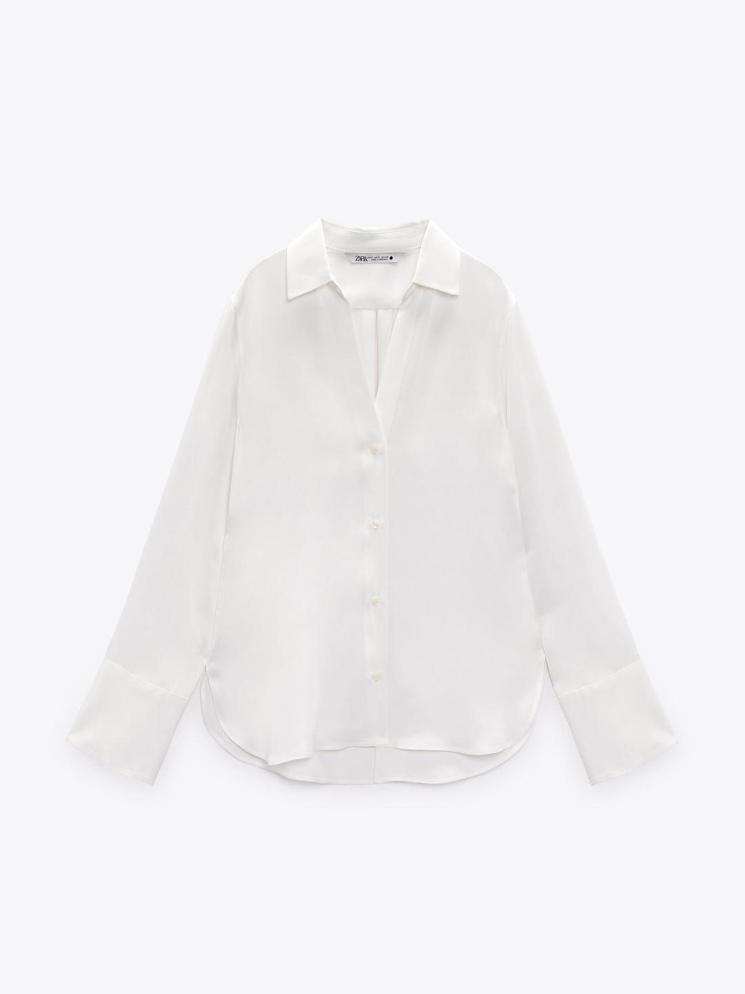 

ZARA Women Beige Shirts