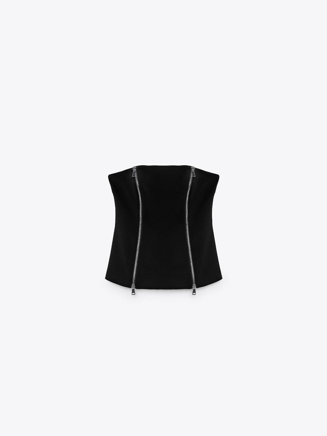 

ZARA Women Black Tops