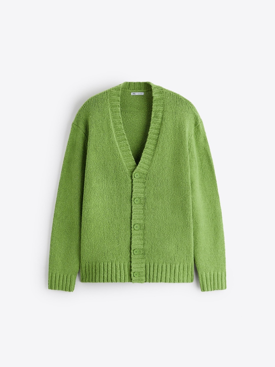 

ZARA Men Green Sweaters