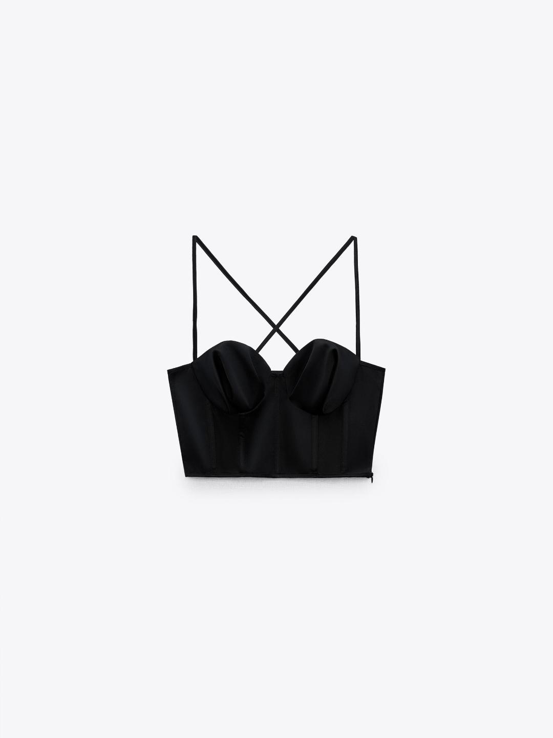 

ZARA Women Black Tops