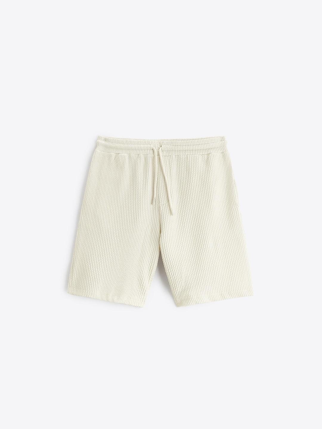 

ZARA Men White Shorts