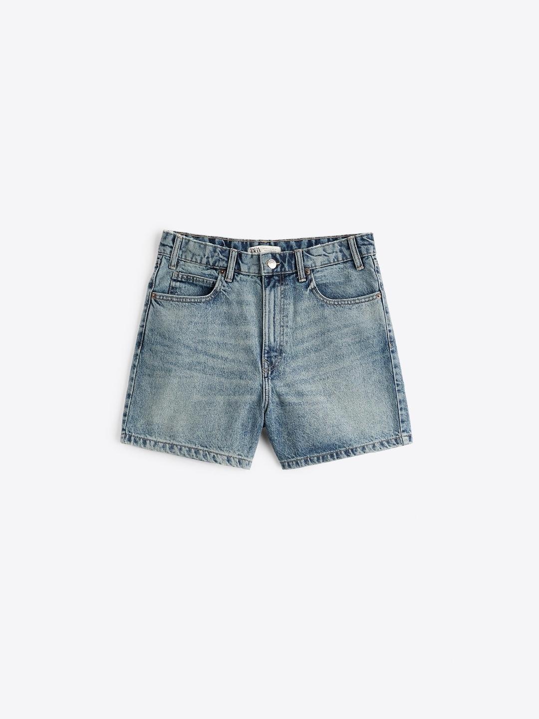 

ZARA Men Blue Shorts