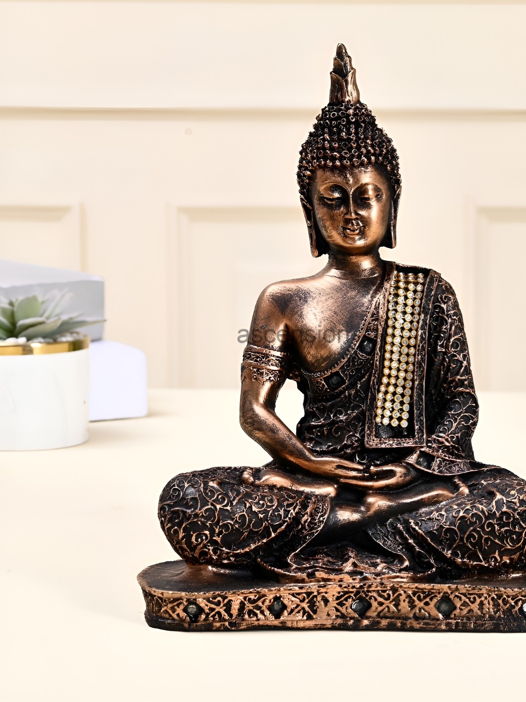 

Ascension Brown Buddha Idol Showpiece
