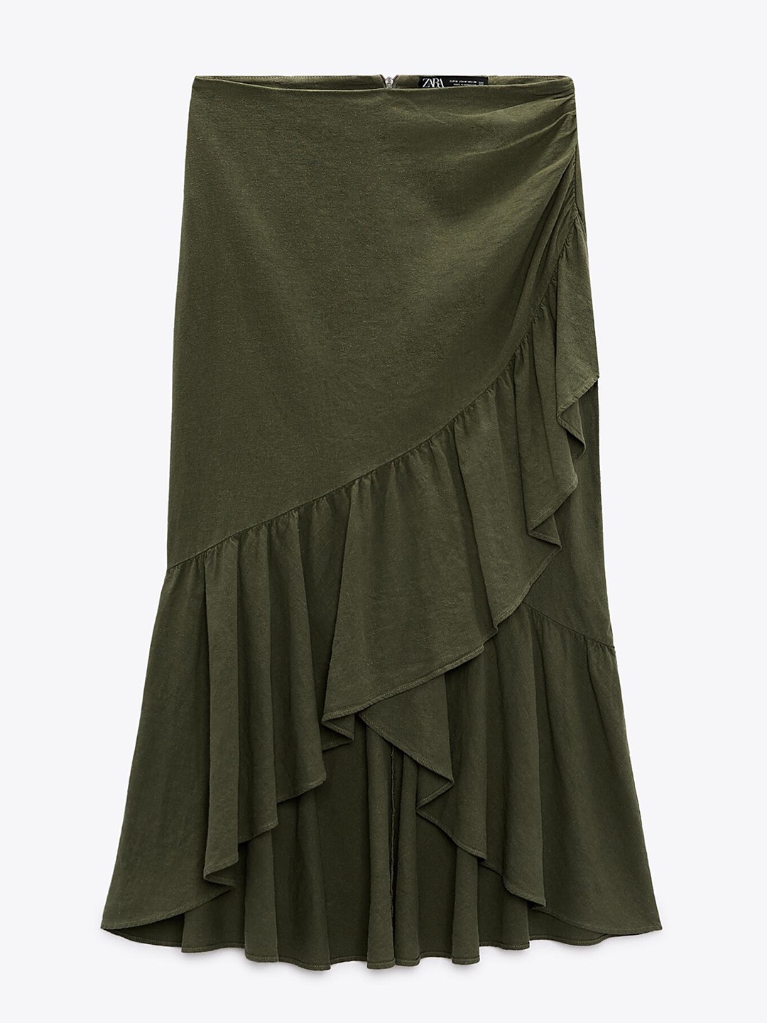 

ZARA Women Khaki Skirts