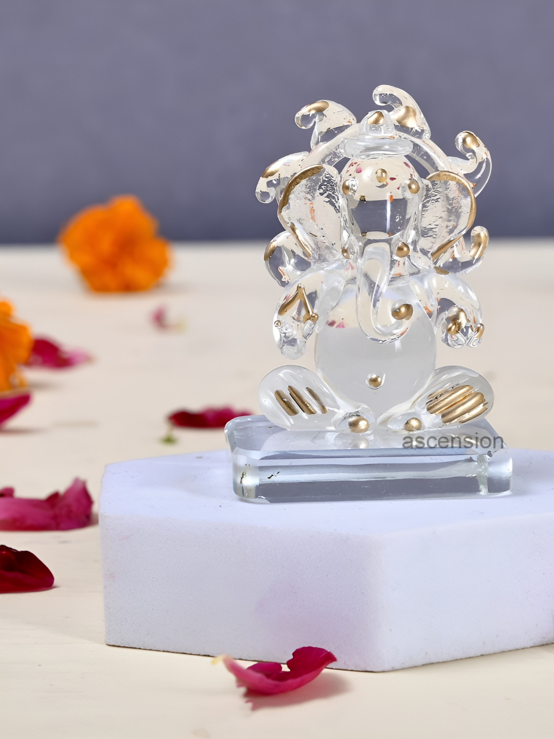 

Ascension Transparent Religious Idol Showpiece
